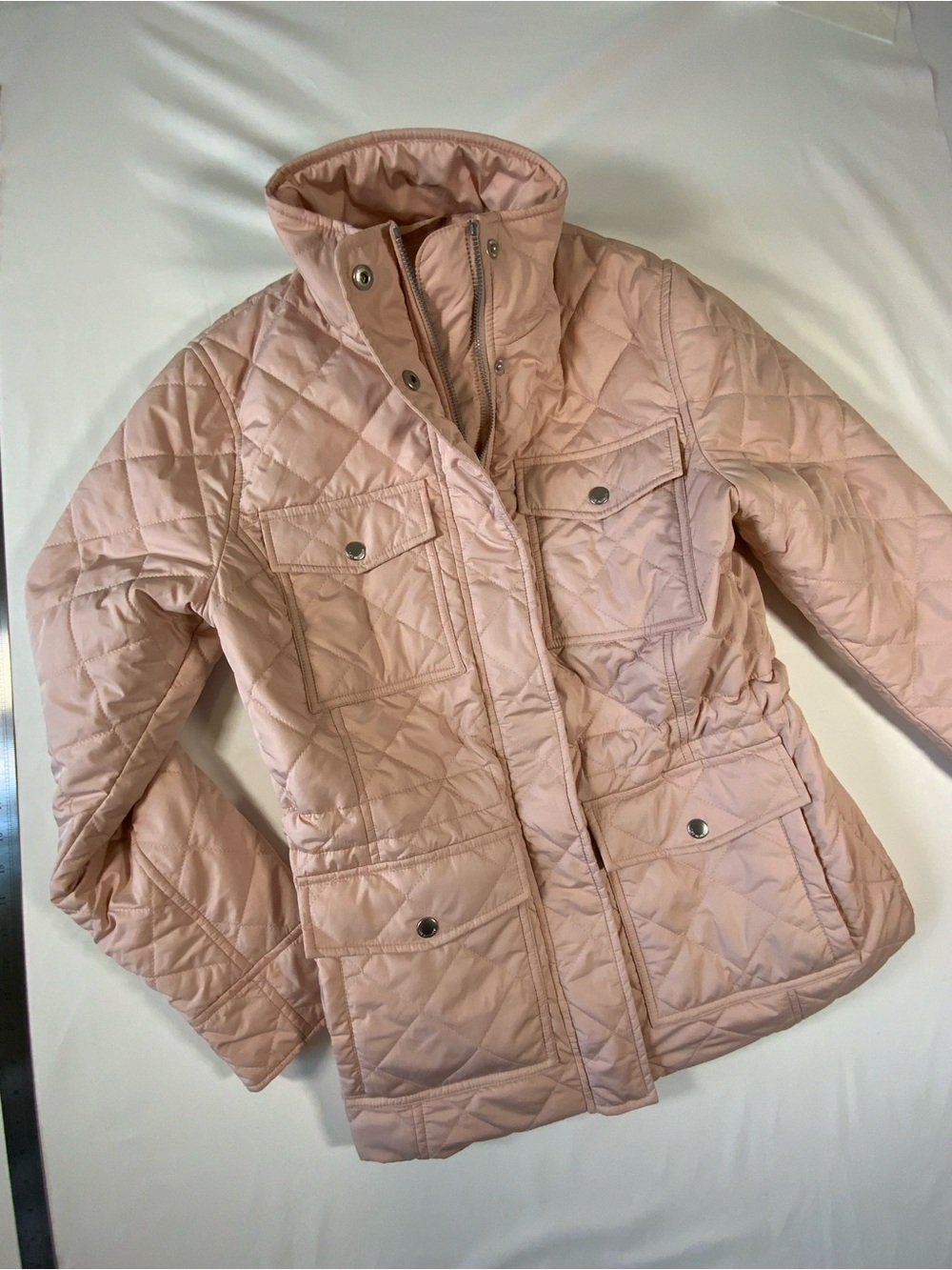 Ilse Jacobsen Quilted Blush Pink Puffer Jacket